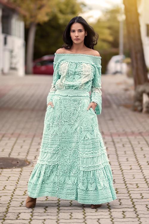 Boho Chic Honeymoon Turquoise Set