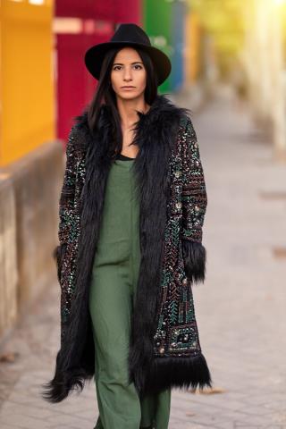 Boho Chic Mahima Coat
