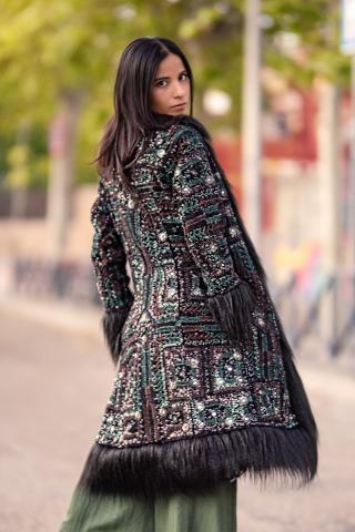 Abrigo Boho Chic Mahima