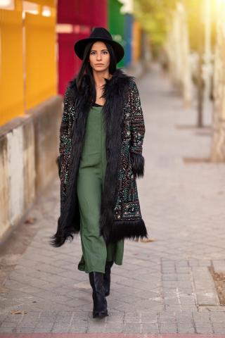 Abrigo Boho Chic Mahima