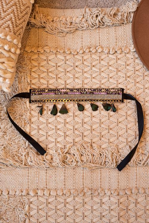 Cubrebotas Boho Azabache