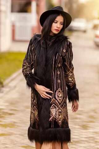 Cappotto Kalpana Boho Chic