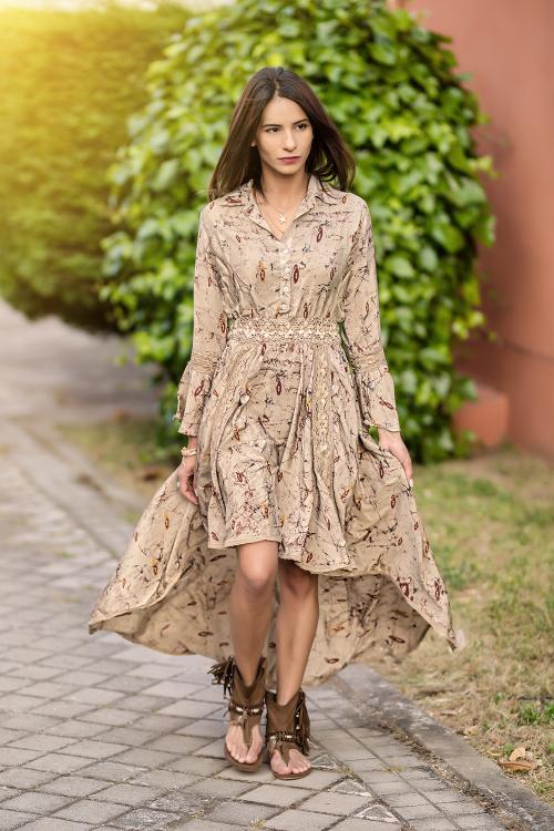 Mejores vestidos boho cortos en Natural By Lila