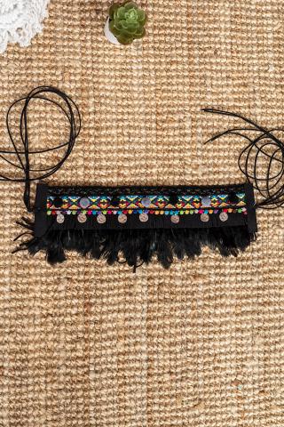 Cinturón Boho monedas