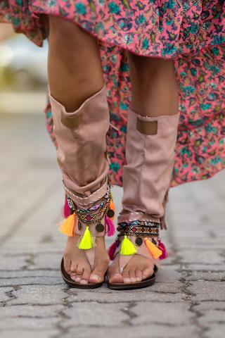 Sandali Boho Rose