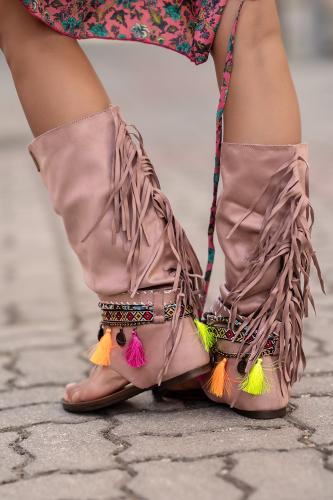 Boho Rose Sandals