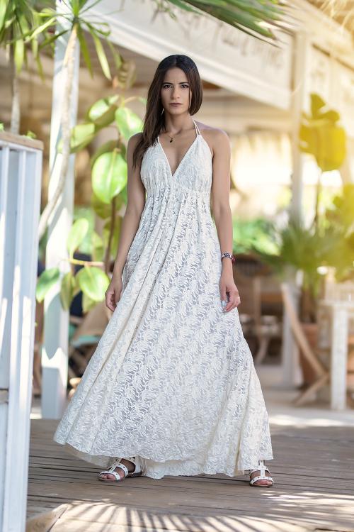 Vestidos Boho Chic Vestido Playero Boho Mujer 2025 Estampado