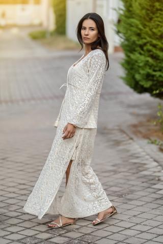 Kimono Boho Georgette oro