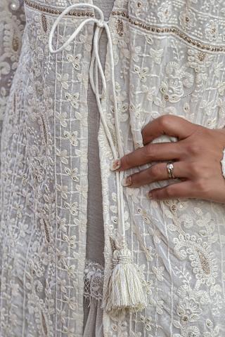 Kimono Boho Georgette Gold