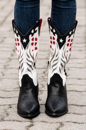 Botas Boho Tebas Negras Tamaño Talla 39