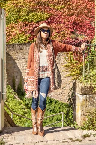 Cardigan bohème Kumal