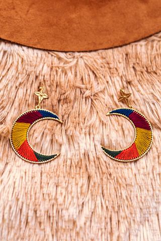 Pendientes Boho Luna