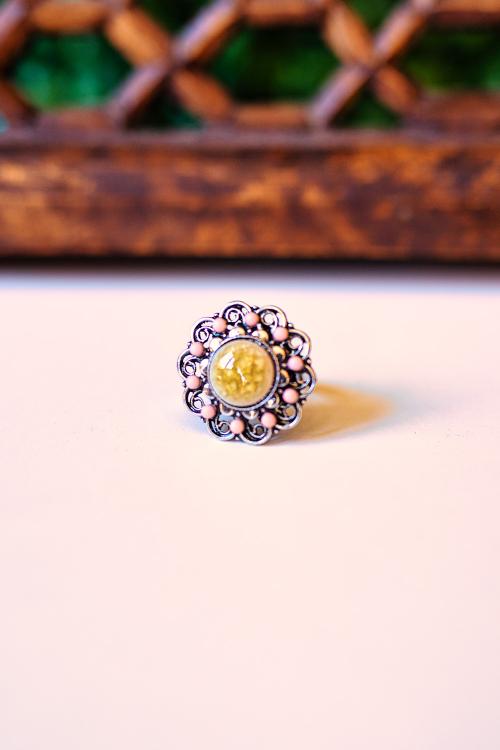 Adjustable ring Boho Amor