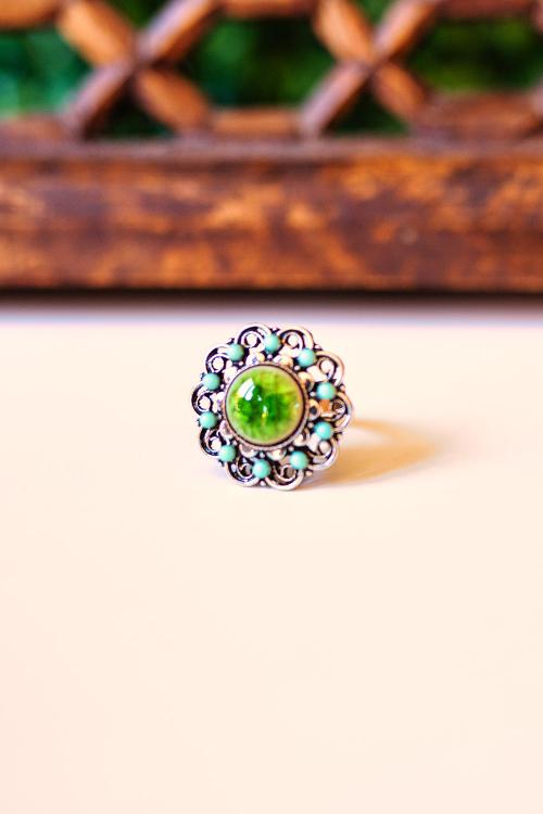 Boho Love Verstellbarer Ring