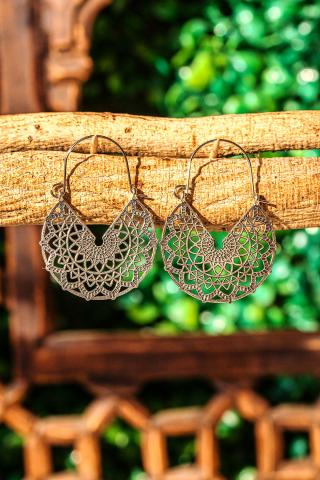 Boucles d'oreilles ethniques Zazil