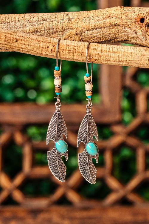 Pendientes Boho Hoja Sur