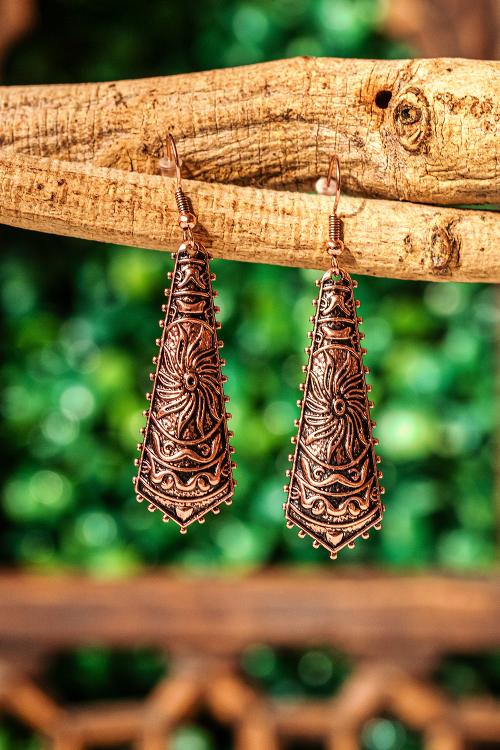 Boucles d'oreilles ethniques Aruma