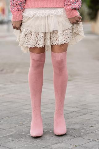 Botas calcetín Boho Rose