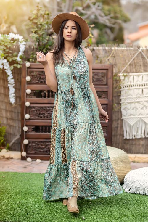 Boho Paqari Dress