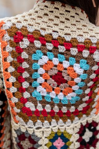 Chaqueta Boho Crochet Akapana