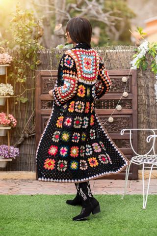 Chaqueta Boho Crochet Akapana