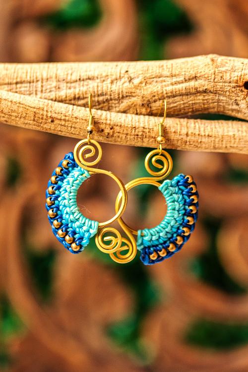 Boucles d'oreilles Boho Juno