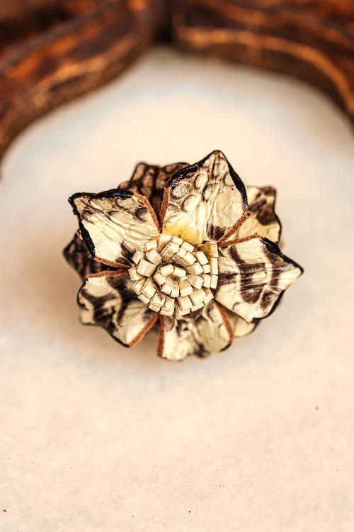 Anello fiore Boho