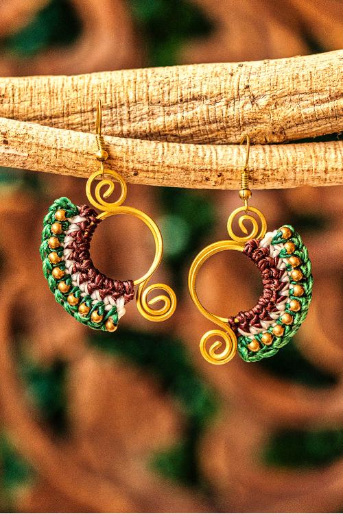 Boucles d'oreilles Boho Juno