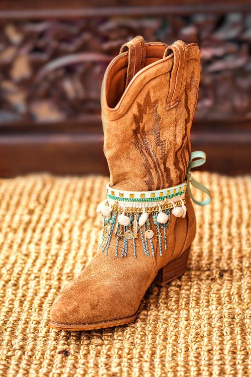 Boho hotsell boot cuffs