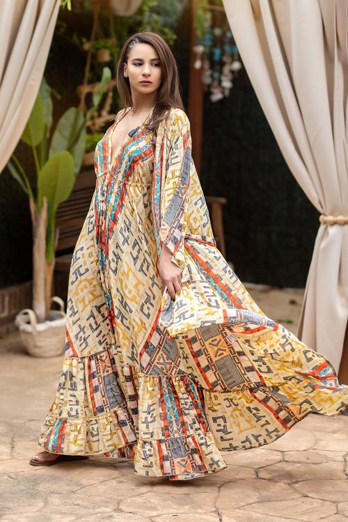 Boho Mali Kimono