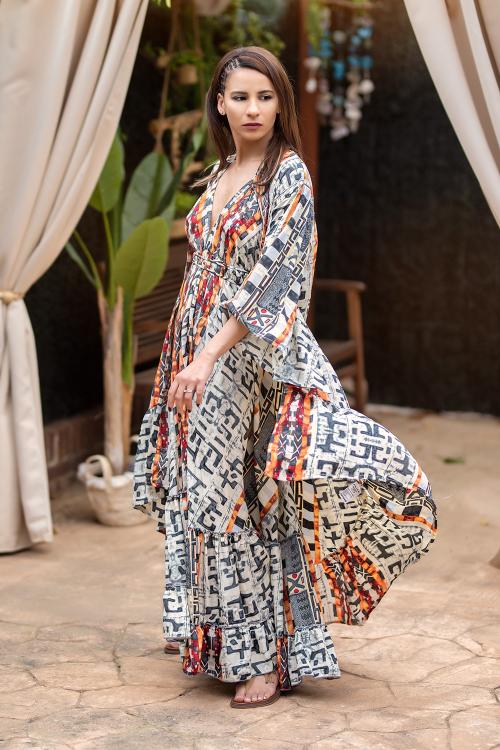 Boho Mali Kimono