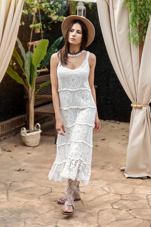 Vestido Boho Lunero