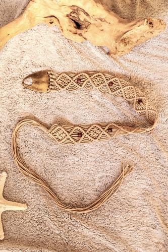 Boho geweven riem Lola