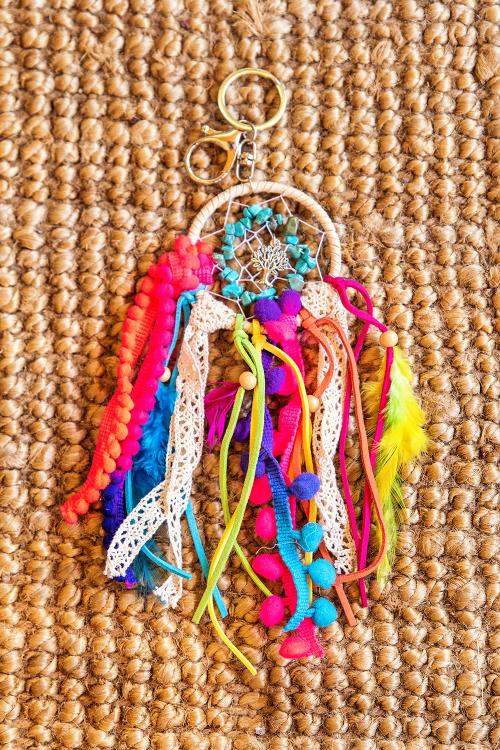 Bohemian keychain