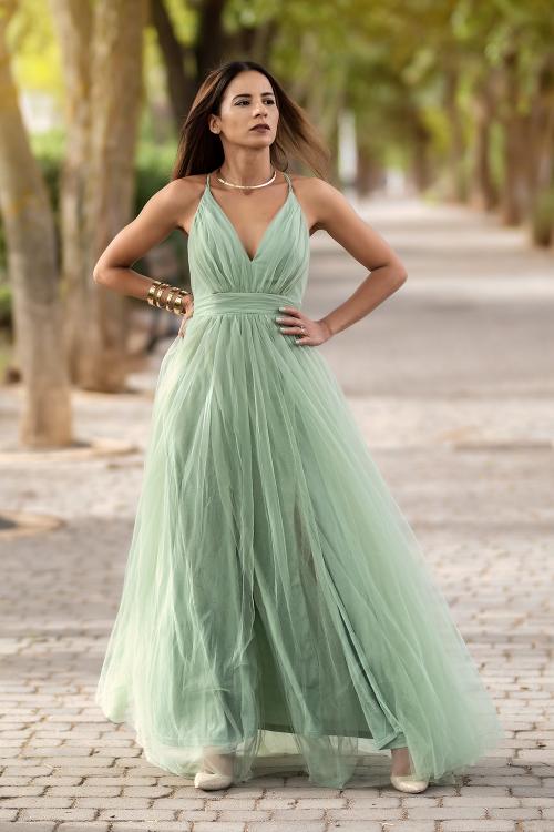 Esmeralda Boho-Gästekleid