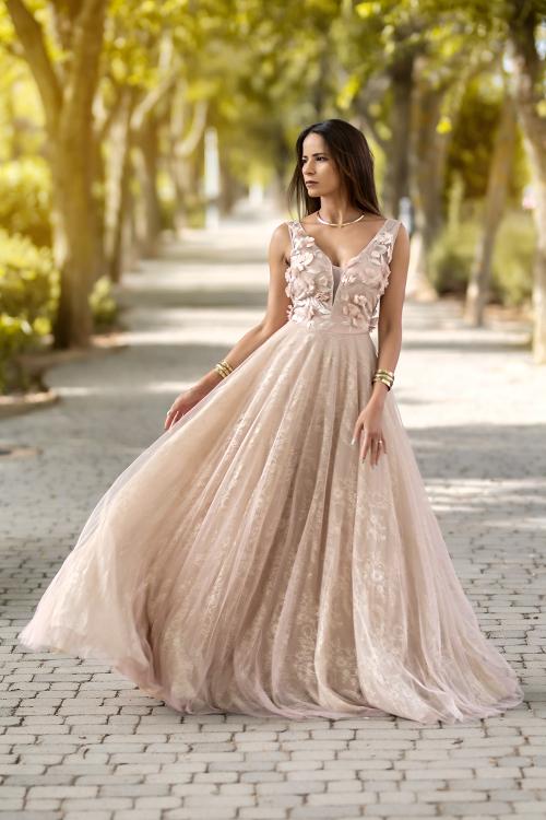 Robe Invité Boho Quartz Rose