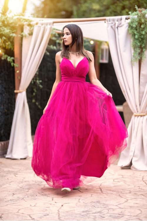 Robe d'invité bohème Esmeralda