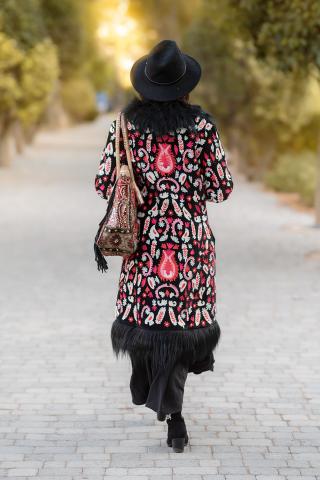 Casaco Boho Suzani Kalexa