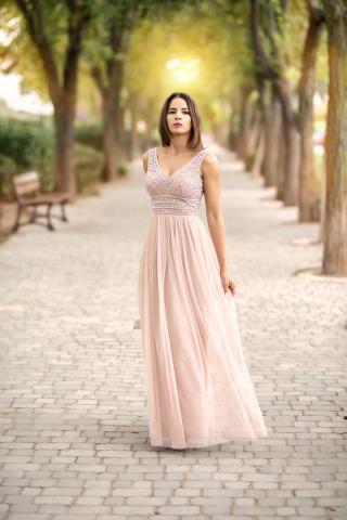 Spinell Boho-Gästekleid