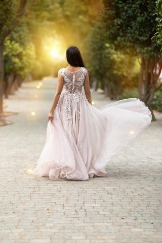 Robe Invité Boho Améthyste