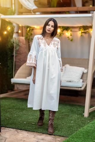 Vestido Étnico Boho Prosa
