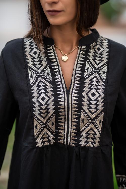 Ethnic Boho Poem Dress