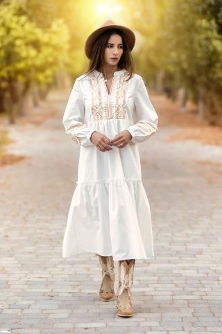 Robe Ethnique Bohème Poème