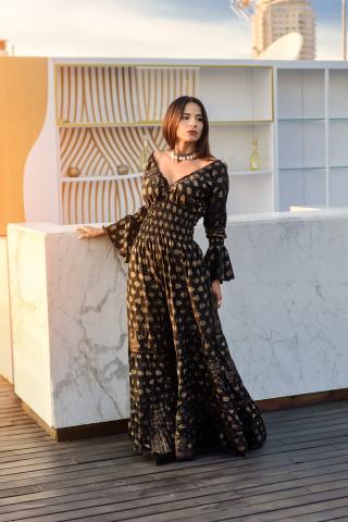 Vestido Boho Sadagold