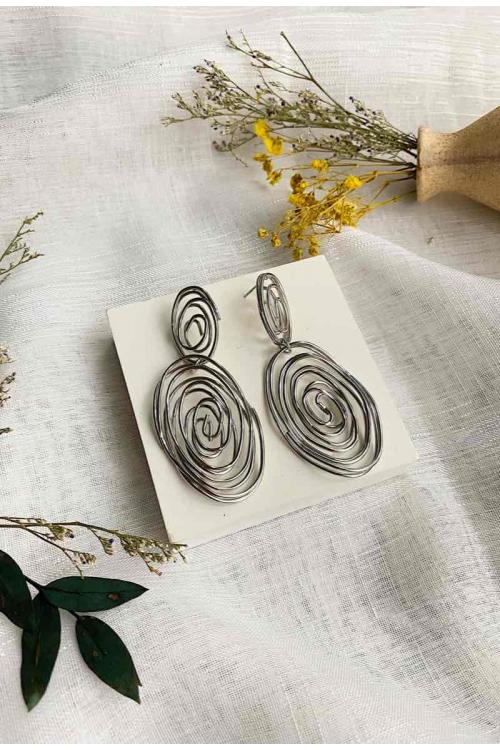 Boucles d'oreilles Boho Géoclic