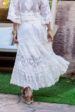 Isabel lace Boho skirt