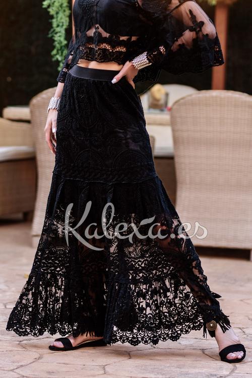 Isabel lace Boho skirt