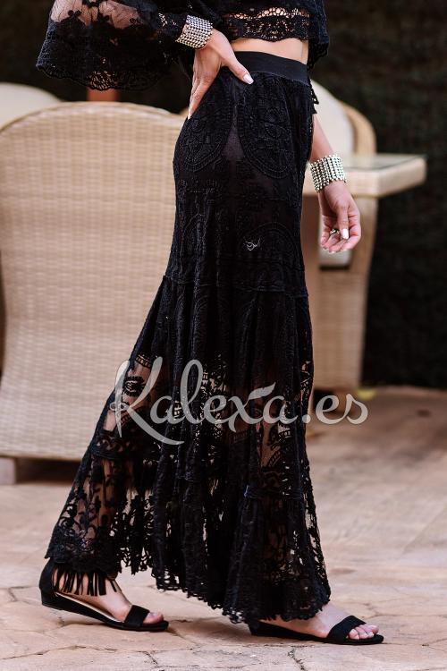 Boho kanten rok Isabel