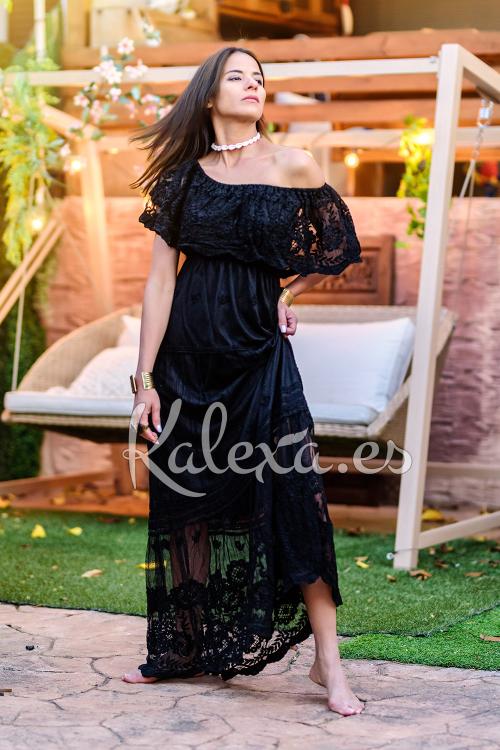 Abito boho acqua piovana